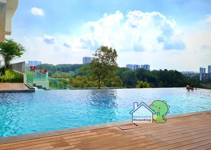 Mosaic Southkey 2 Plus 1 Bedroom Near To Mid-Valley Mega Mall By Gdragon Homestay