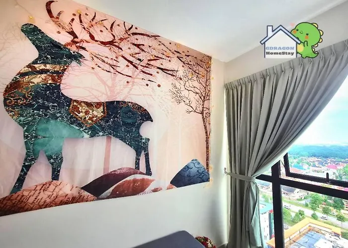 Mosaic Southkey 2 Plus 1 Bedroom Near To Mid-Valley Mega Mall By Gdragon Homestay